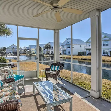 Home With Deck 1 Mi To Surfside Beach Access!